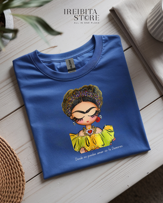 Frida Kahlo T-Shirt for Women – Art, Style & Comfort