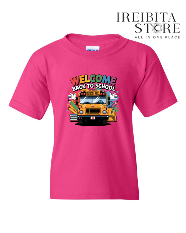 Welcome to School T-Shirt for Kids – Boys & Girls