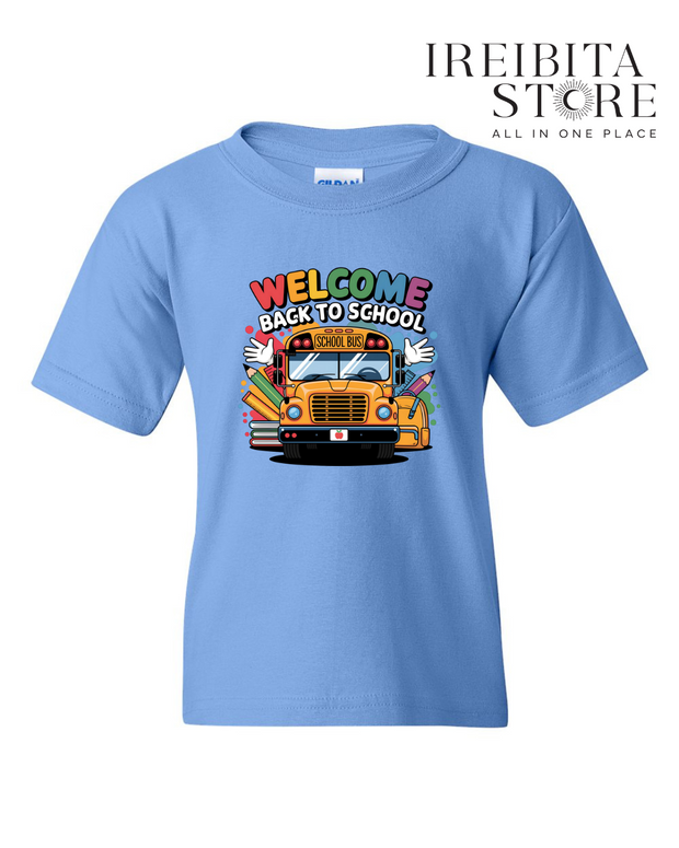Welcome to School T-Shirt for Kids – Boys & Girls