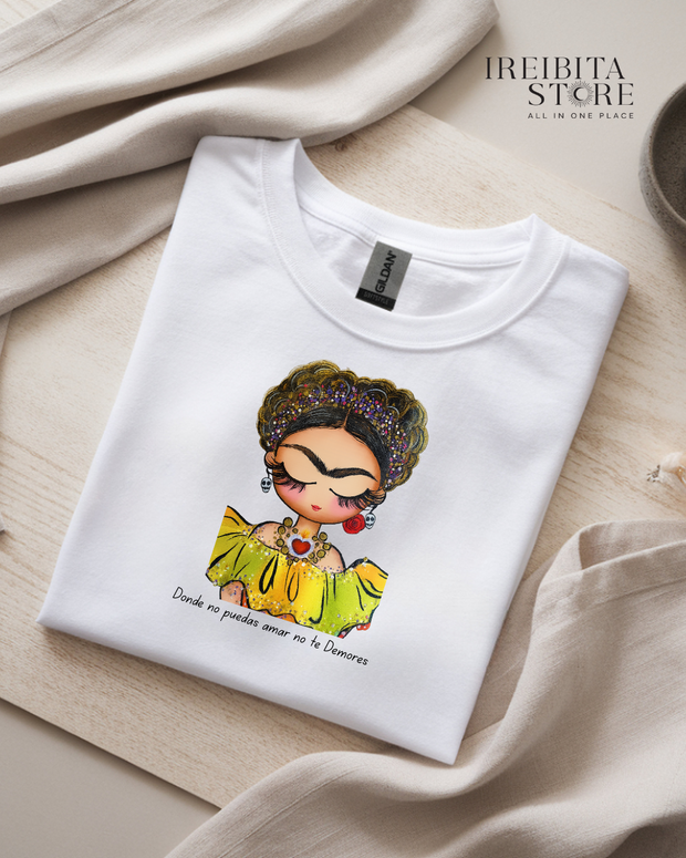 Frida Kahlo T-Shirt for Women – Art, Style & Comfort