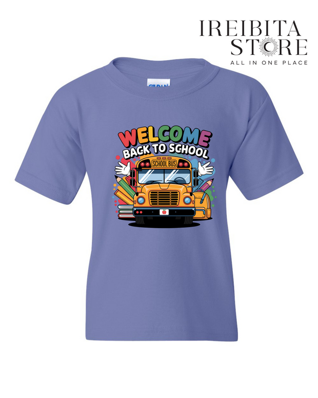 Welcome to School T-Shirt for Kids – Boys & Girls
