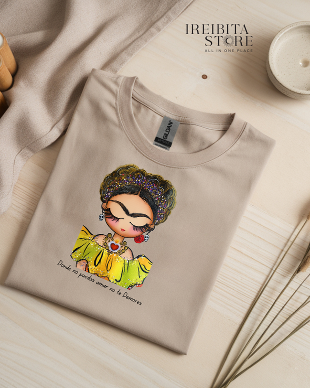 Frida Kahlo T-Shirt for Women – Art, Style & Comfort
