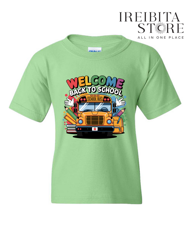 Welcome to School T-Shirt for Kids – Boys & Girls