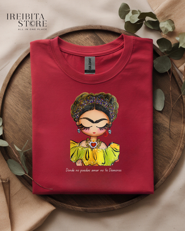 Frida Kahlo T-Shirt for Women – Art, Style & Comfort