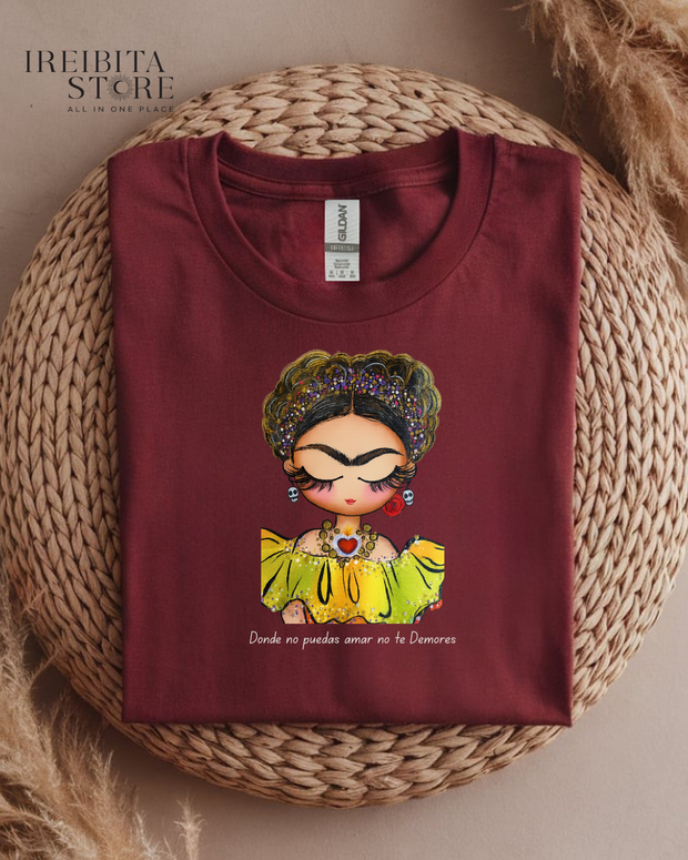 Frida Kahlo T-Shirt for Women – Art, Style & Comfort