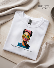 Frida Kahlo Art Pop T-Shirt – Bold, Colorful & Artistic Style