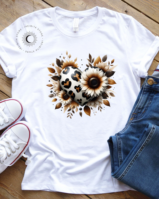 Leopard & Sunflowers Shirt
