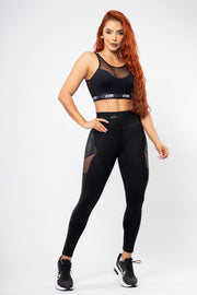 Colombian Women’s Microfiber Top, Ultra Firm Control, Top for Women Fitness Activewear Workout Gym, One Size