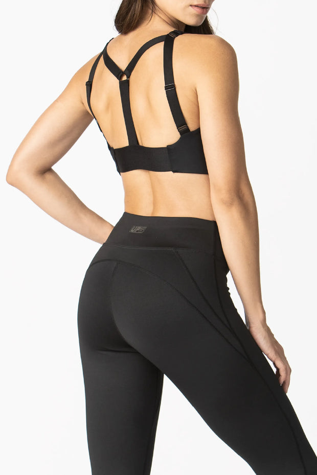 Colombian Microfiber Top, Ultra Firm Control, Top for Women Fitness Activewear Workout Gym, One Size