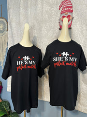 Perfect Match T-Shirt Valentine