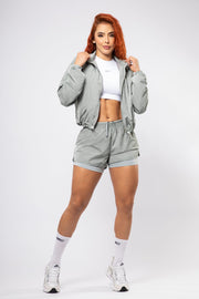 Women's Colombian Jacket, Comfortable Rain Jacket, Modern Classic Cut