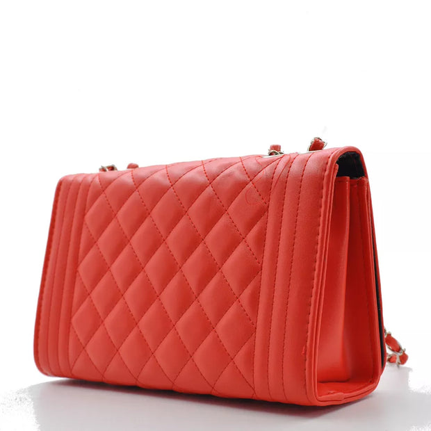 Classic Vegan Leather Crossbody Handbag